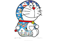 Takashi Murakami Doraemon Sitting Up: Weeping Some, Laughing Some Print (Signed, Edition of 300)