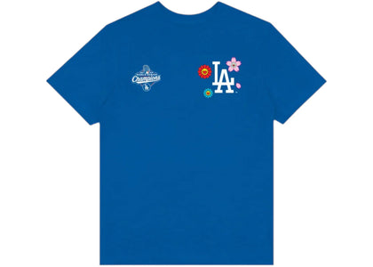 Takashi Murakami Fanatics x Los Angeles Dodgers World Series 2025 Champs T-Shirt Blue - apparel view 2