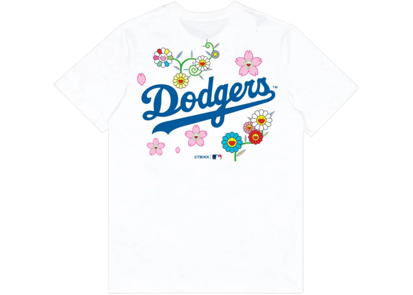 Takashi Murakami Fanatics x Los Angeles Dodgers World Series 2025 Champs T-Shirt White - vue secondaire B