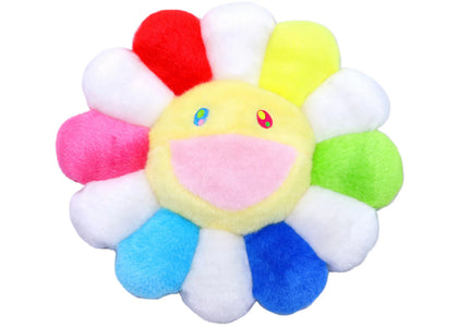 Takashi Murakami Flower Plush 30CM Rainbow/White/Yellow - authentic Takashi Murakami product