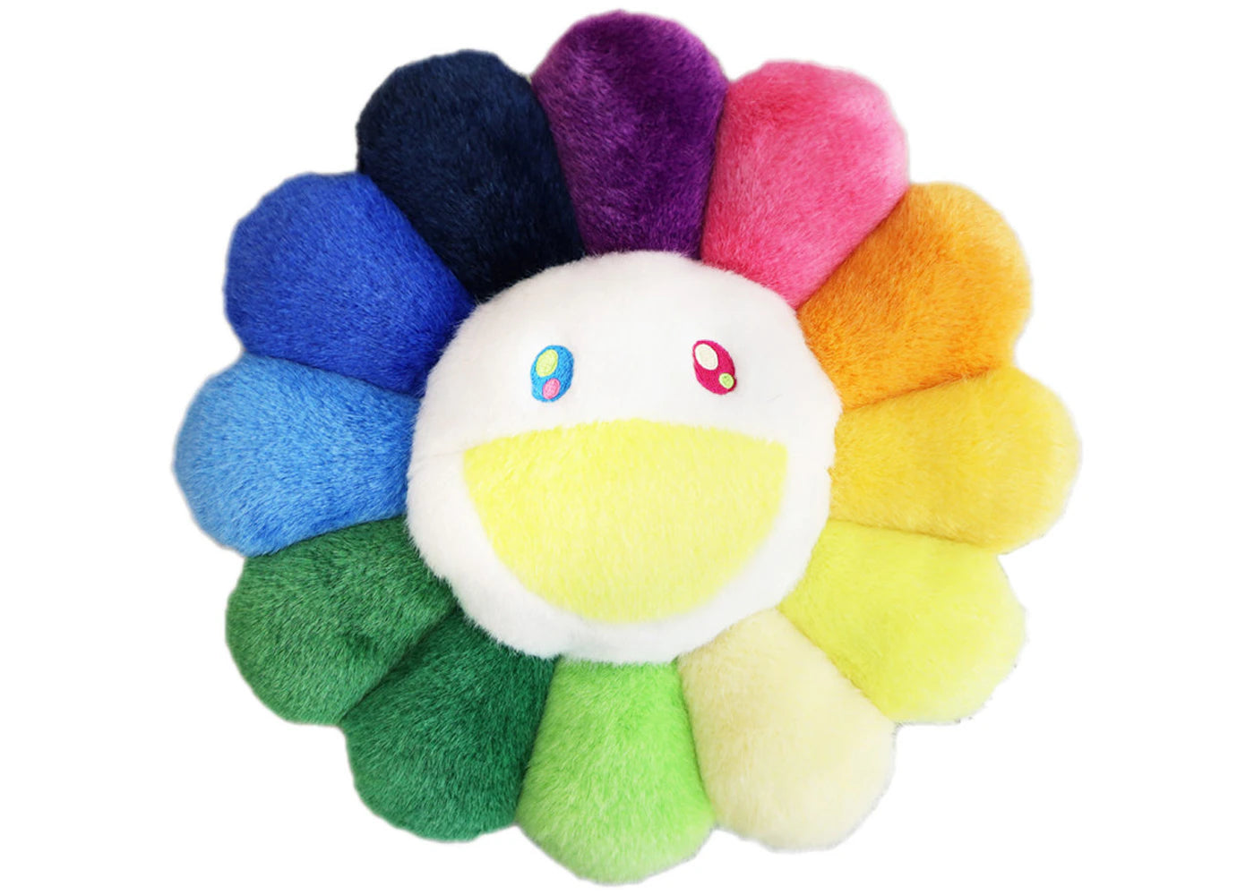 Takashi Murakami Flower Plush 30cm Rainbow/Yellow/White - vue secondaire A