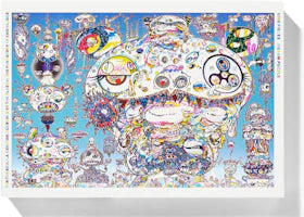 Takashi Murakami Kaikai & Kiki Jigsaw Puzzle (1,000 Pieces) Blue - authentic Takashi Murakami product