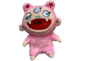 Takashi Murakami Kiki Seated Plush Pink - vue 360