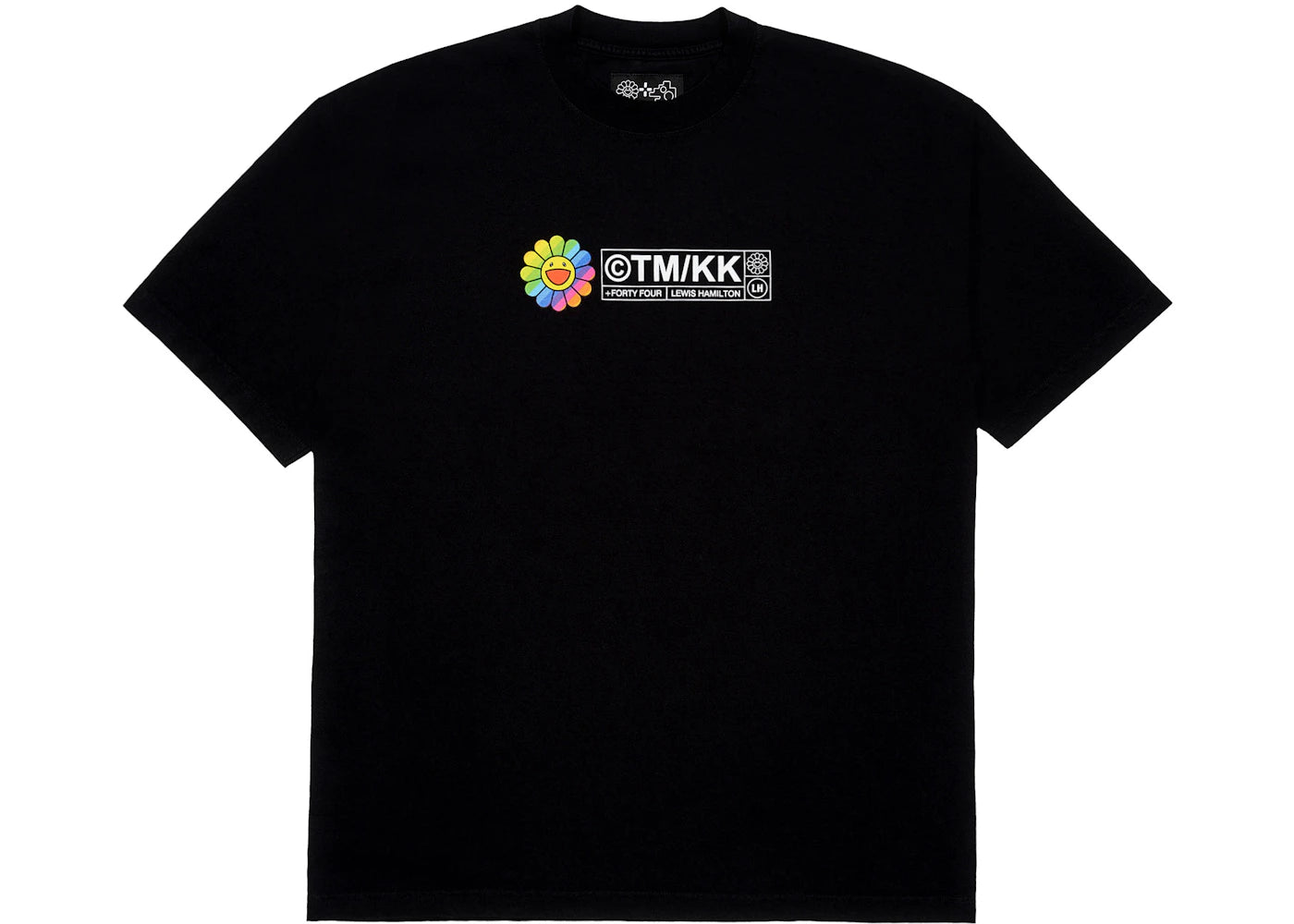 Takashi Murakami Lewis Hamilton Race Zone T-shirt Black - vue secondaire A