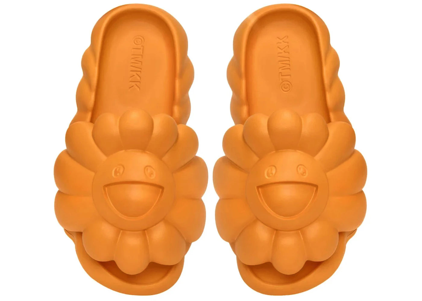 Takashi Murakami Ohana Full-Bloom Slide Apricot - vue secondaire B