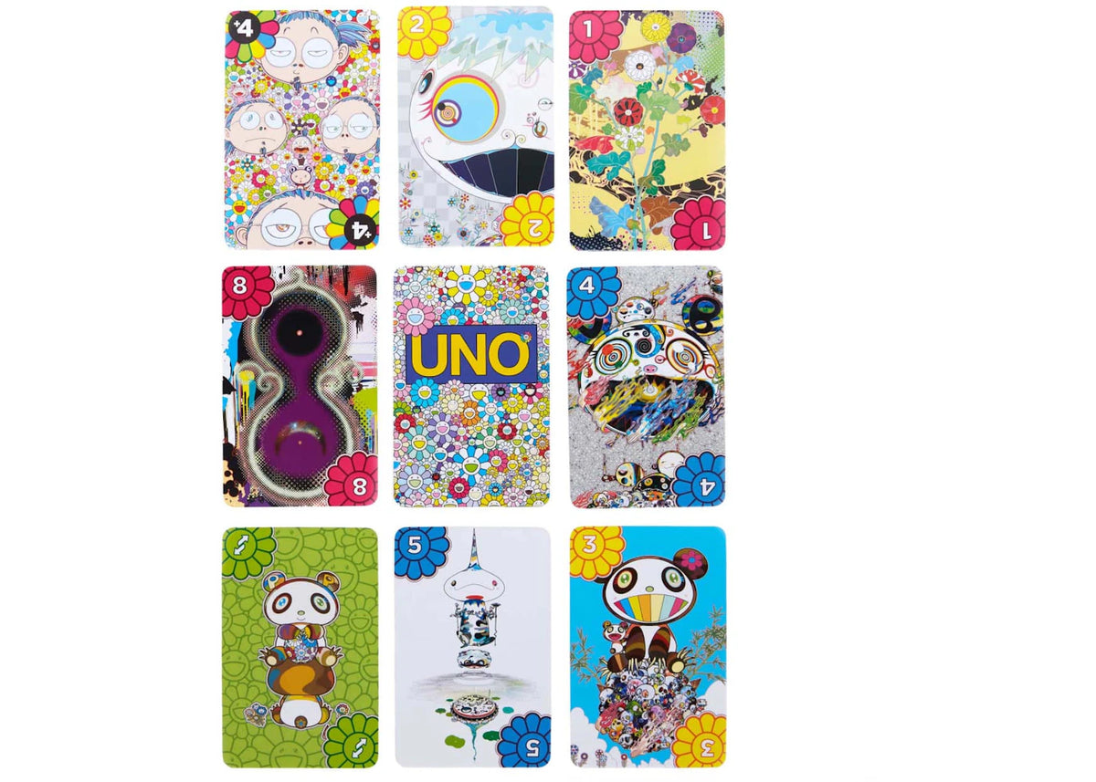 Takashi Murakami UNO Artiste Series Card Game Multi - vue secondaire B