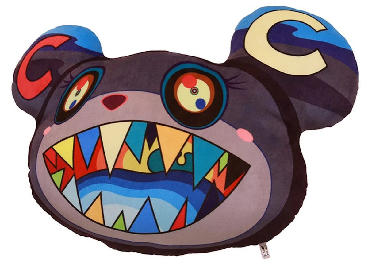 Takashi Murakami x ComplexCon Ursa Pillow Grey - vue secondaire A