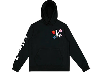 Takashi Murakami x Dodgers Hoodie Black - authentic Takashi Murakami apparel