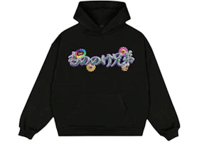 Takashi Murakami x MNNK Bro. (Takashi Murakami x JP THE WAVY) Hoodie Black