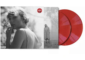 Taylor Swift Folklore Target Exclusive 2XLP Vinyl Red - vue 360