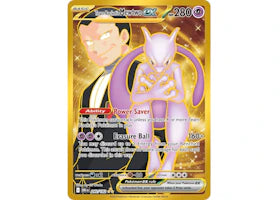 Team Rocket's Mewtwo ex 2025 Pokémon Scarlet & Violet Destined Rivals Special Illustration Rare 240/182 Ungraded - vue 360