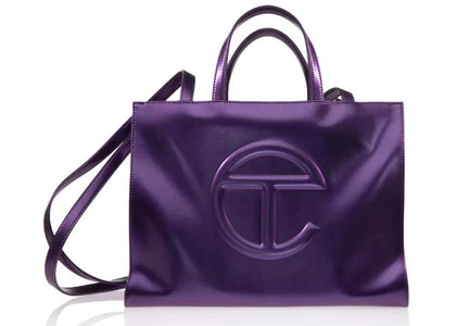 Telfar Medium Shopping Bag Acai sneakers - authentic Telfar shoes