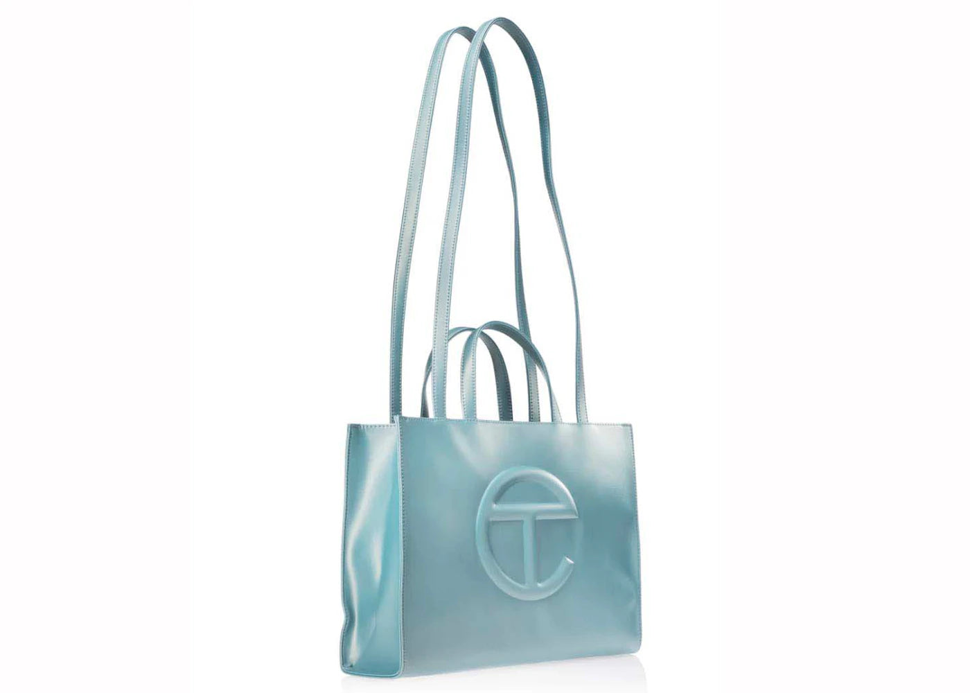 Telfar Medium Shopping Bag Blue Ray - vue secondaire A