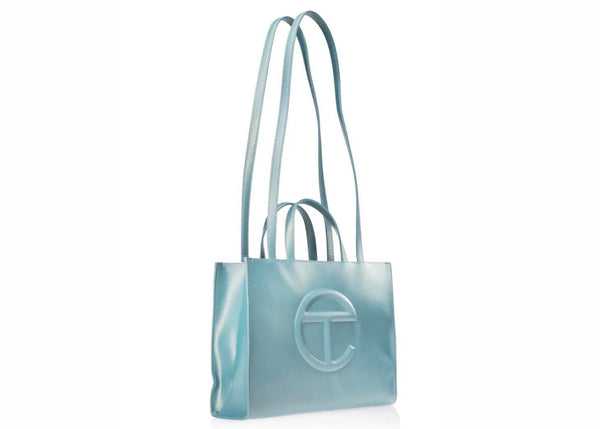 Telfar Medium Shopping Bag Blue Ray