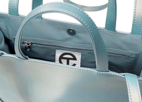 Telfar Medium Shopping Bag Blue Ray