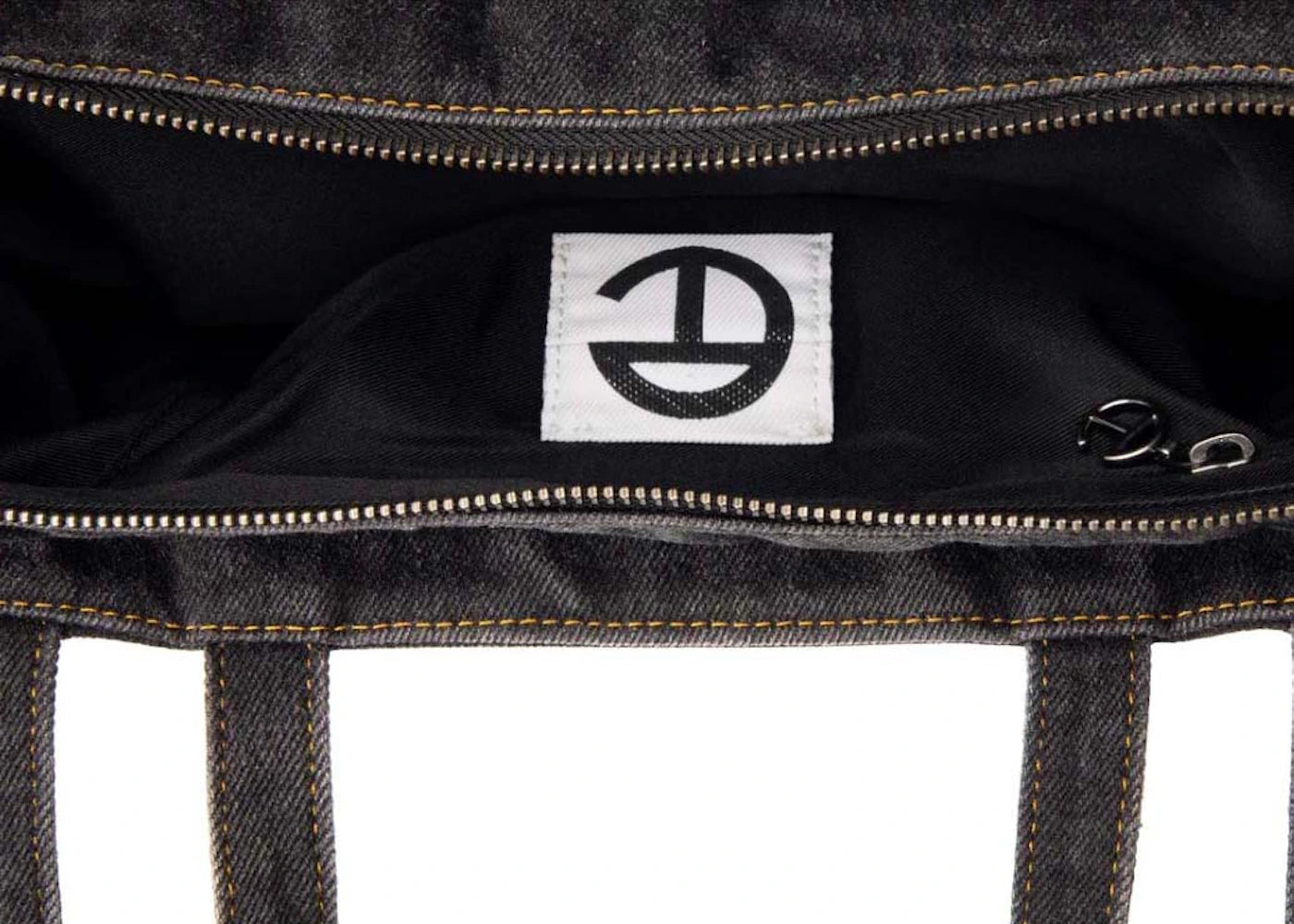 Telfar Medium Shopping Bag Distressed Black - vue secondaire B