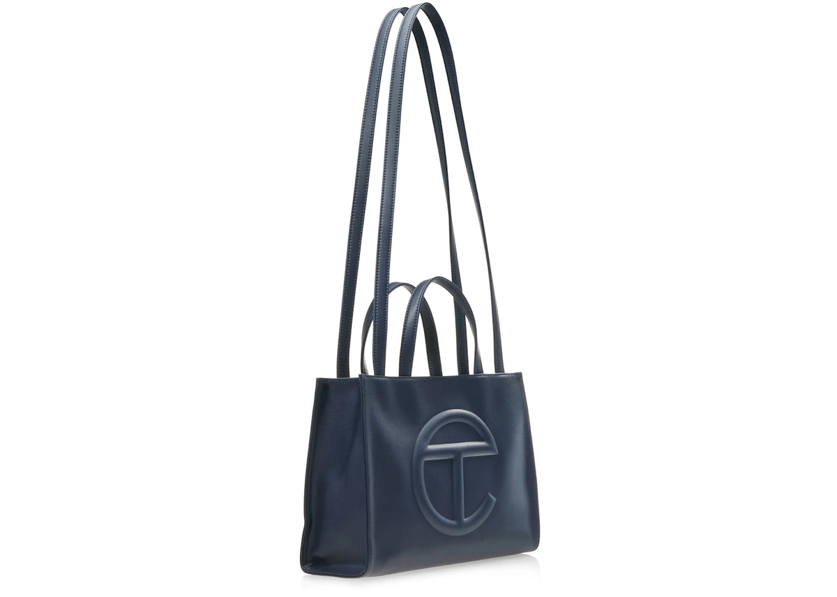 Telfar SHMedium Shopping Bag Navy - vue secondaire B