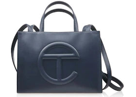Telfar SHMedium Shopping Bag Navy - vue 360
