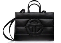 Telfar Medium Puff Shopper Schwarz