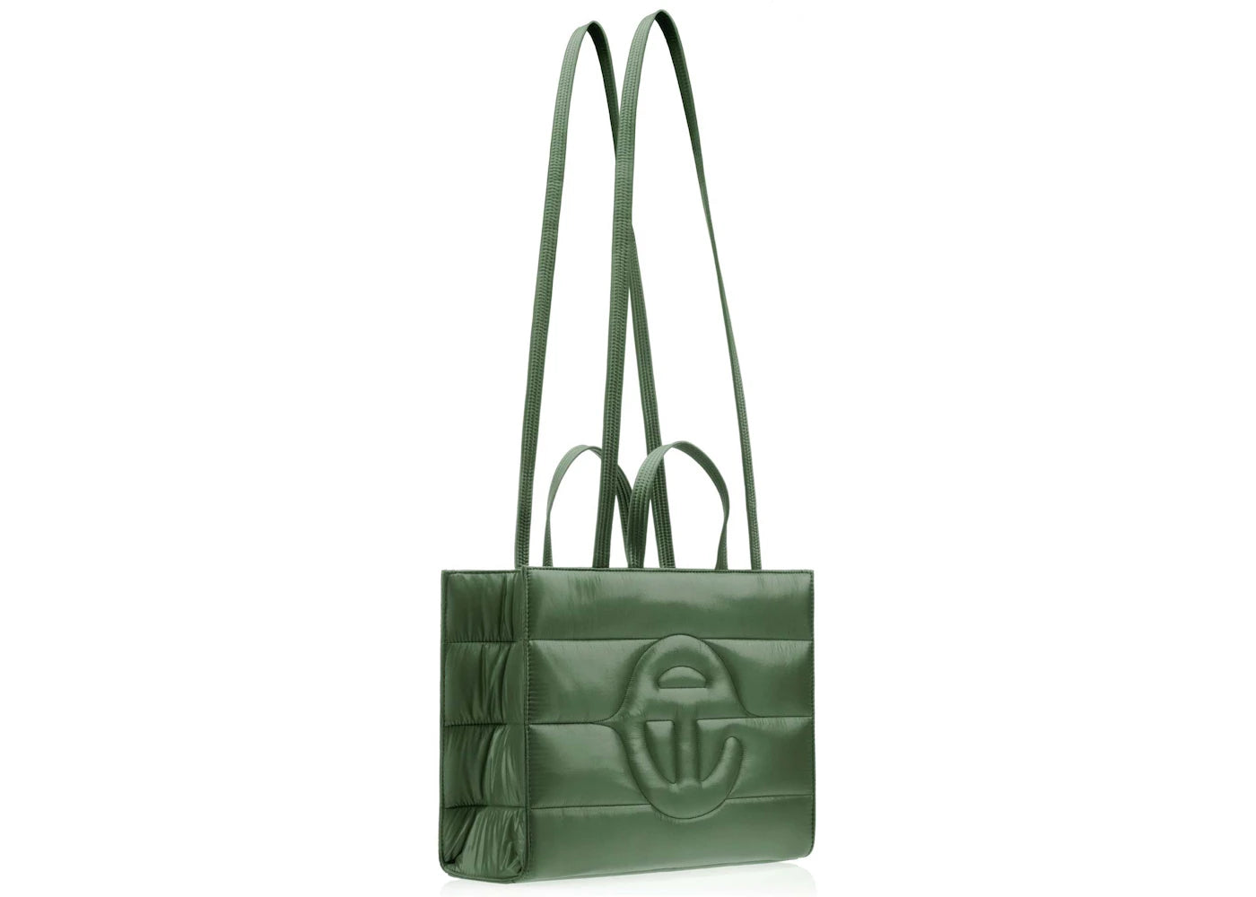 Telfar Medium Puff Shopper Green