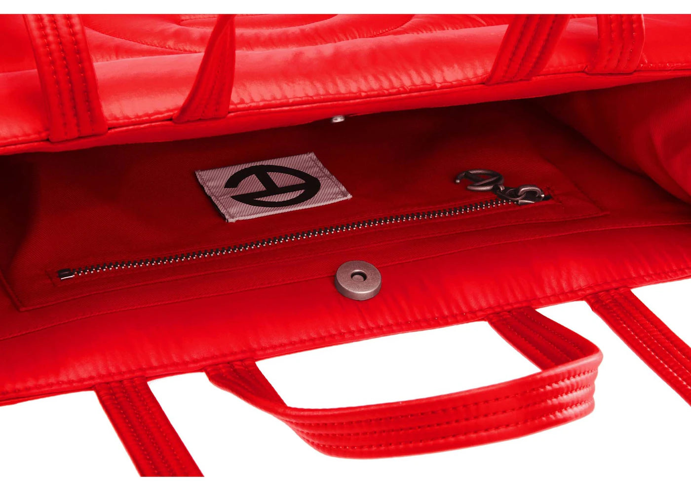Telfar Medium Puff Shopper Red - vue secondaire B