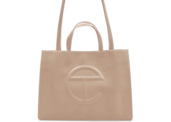 Telfar Shopping Bag Medium Cream sneakers - authentic Telfar shoes