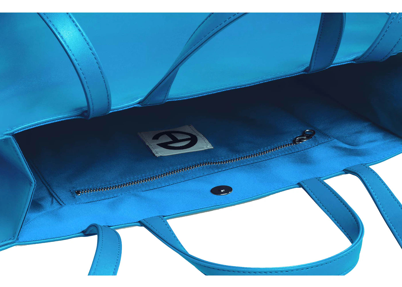 Telfar Shopping Bag Medium Cyan - vue secondaire B