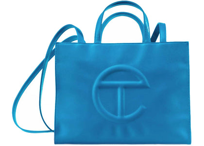 Telfar Shopping Bag Medium Cyan - authentic Telfar product