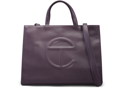 Telfar Shopping Bag Medium Eggplant - authentic Telfar product