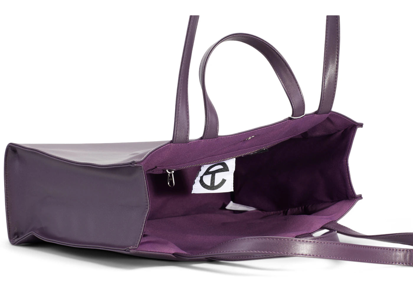 Telfar Shopping Bag Medium Eggplant - vue secondaire A