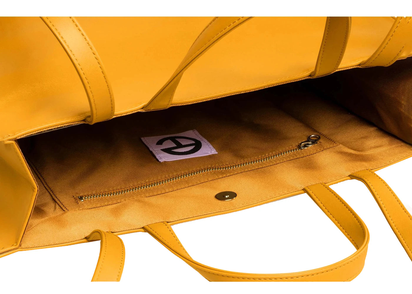 Telfar Shopping Bag Medium Mustard - vue secondaire B
