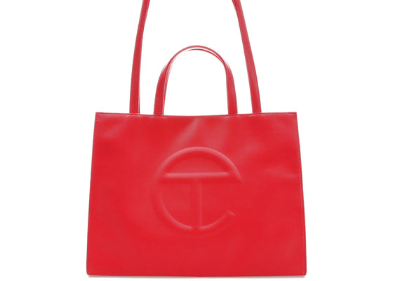 Telfar Shopping Bag Medium Red sneakers - authentic Telfar shoes