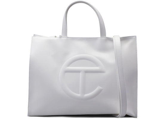 Telfar Shopping Bag Medium White sneakers - authentic Telfar shoes