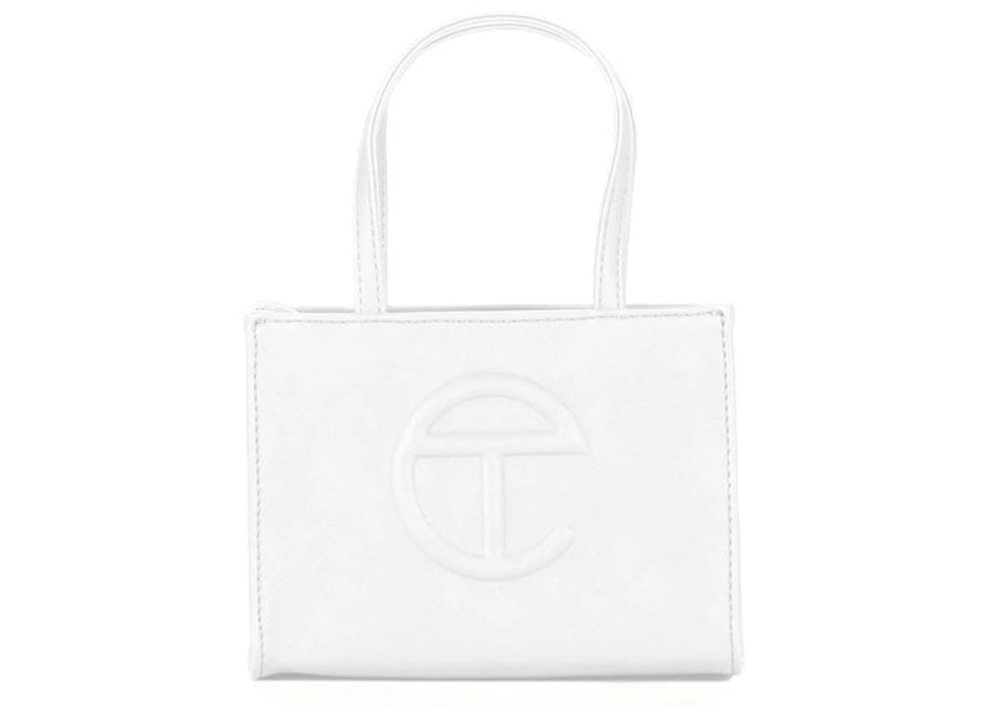 Telfar Shopping Bag Small White - vue 360