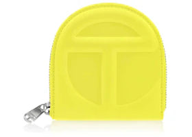 Telfar Wallet Highlighter Yellow - vue 360