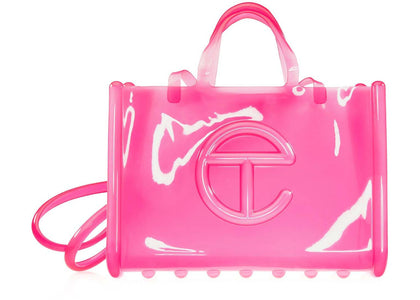 Telfar x Melissa Large Jelly Shopper Clear Pink sneakers - authentic Telfar shoes