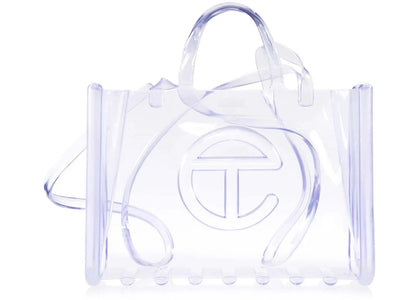 Telfar x Melissa Large Jelly Shopper Clear - authentic Telfar product