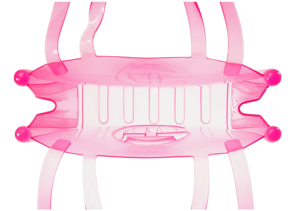 Telfar x Melissa Medium Jelly Shopper Clear Pink