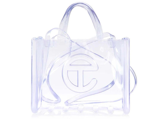Telfar x Melissa Medium Jelly Shopper Clear sneakers - authentic Telfar shoes