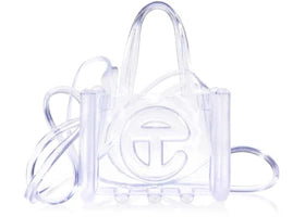 Telfar x Melissa Small Jelly Shopper Clear - vue 360
