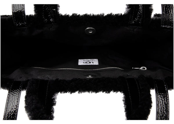 Telfar x UGG Medium Shopper Crinkle Black