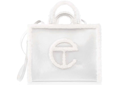 Telfar x UGG Medium Shopper Crinkle White sneakers - authentic Telfar shoes