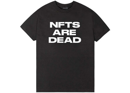 The Hundreds NFTs Are Dead T-shirt Black - apparel view 2