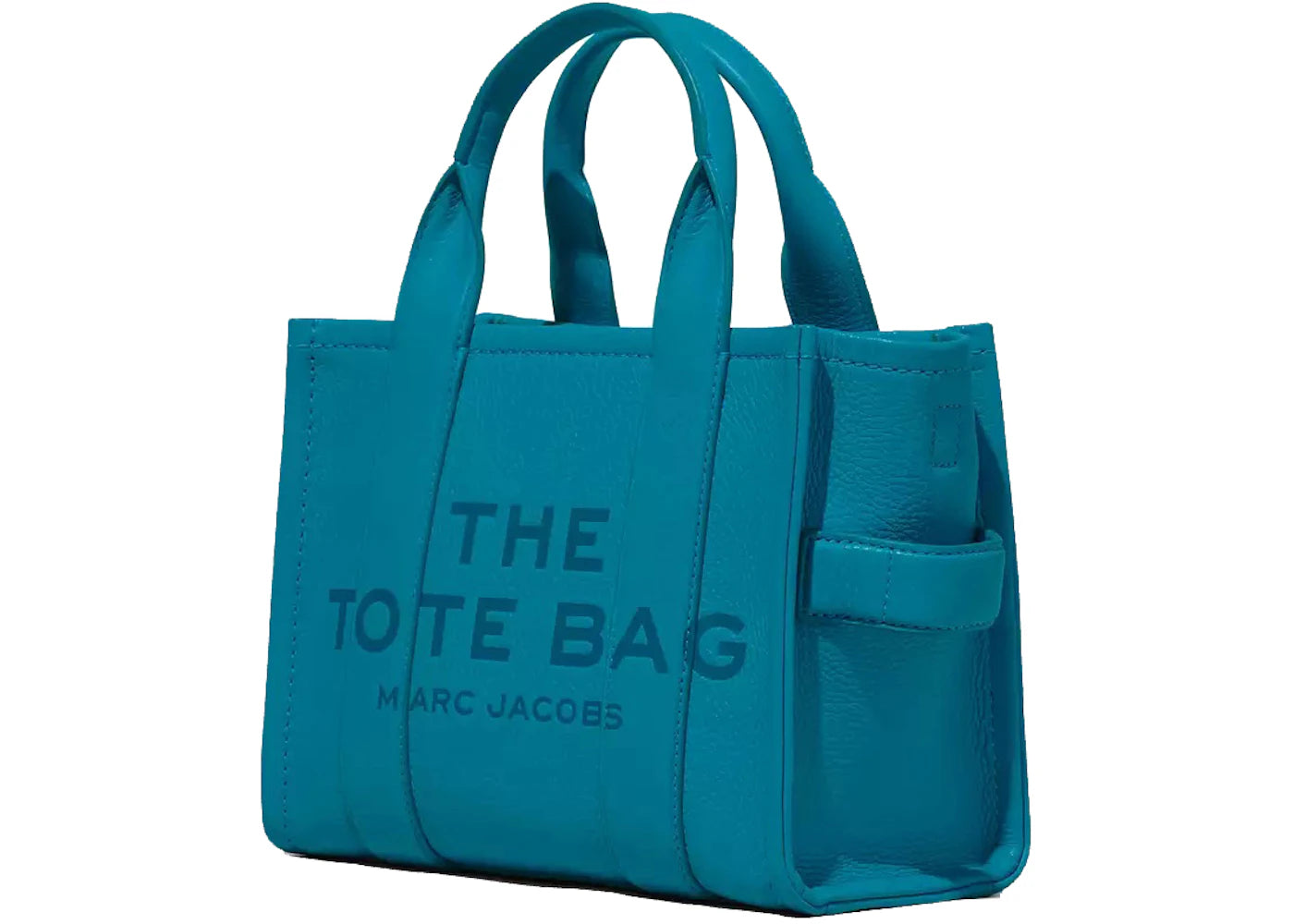 Marc Jacobs The Leather Tote Bag Small Barrier Reef - vue secondaire A