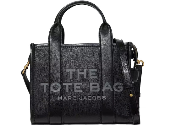 Marc Jacobs The Leather Tote Bag Small Black sneakers - authentic Marc Jacobs shoes