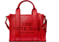 Marc Jacobs The Leather Tote Bag Small True Red
