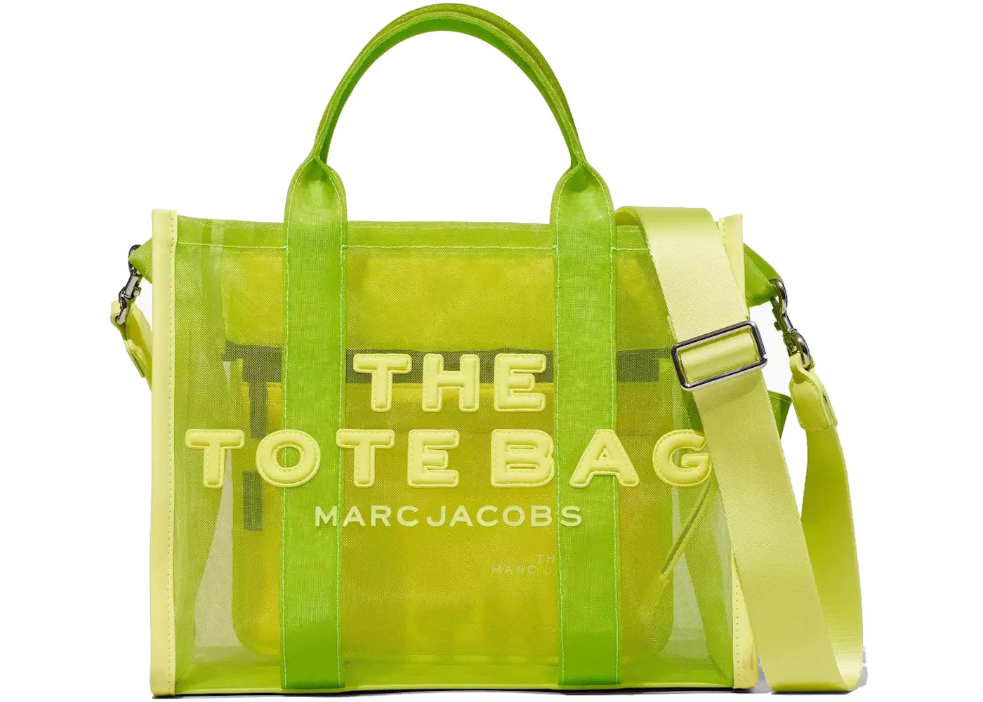 Marc Jacobs Mesh Tote Bag, mittelgroß, hellgrün - vue 360