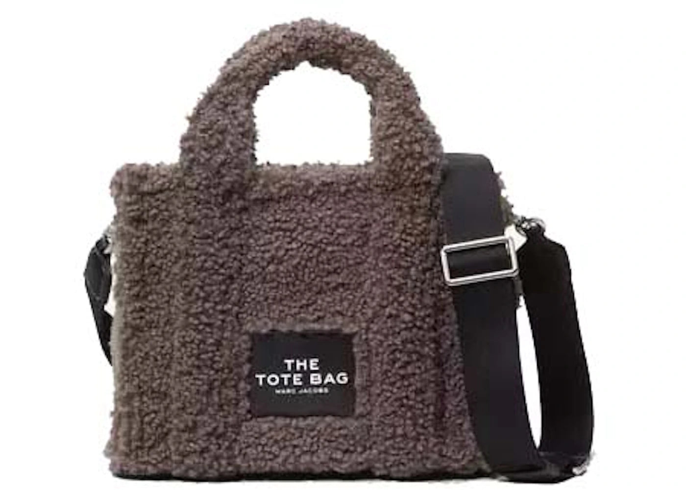 Marc Jacobs The Teddy Small Tote Bag Grey - vue 360