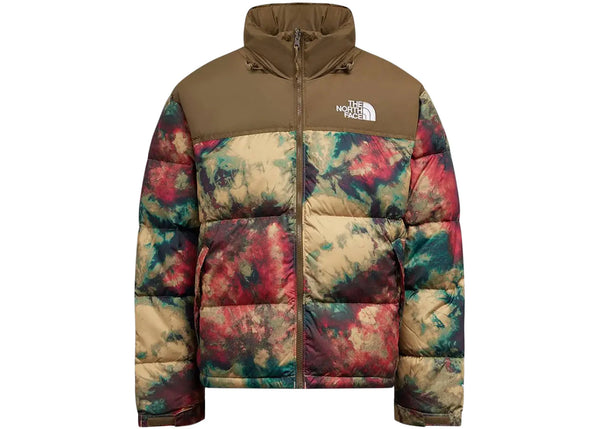 The North Face 1996 Printed Retro Nuptse 700 Fill Packable Jacket Antelope Tan Ice sneakers - authentic The North Face shoes