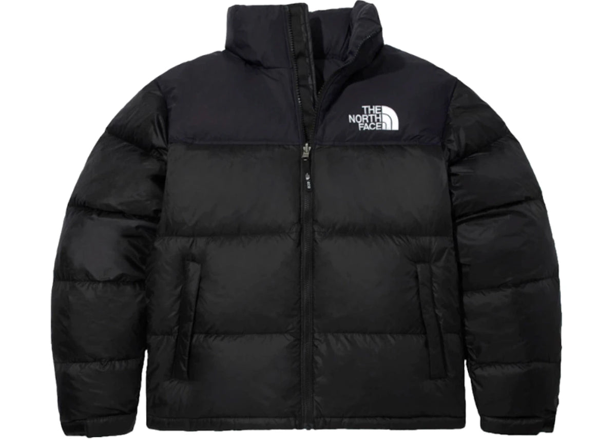 The North Face 1996 Retro Eco Nuptse Packable Jacket (Asia Sizing) Black - vue 360
